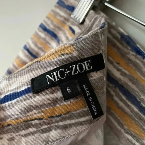 NIC+ZOE |  Pisces Multi Print Pencil Skirt - Picture 5 of 10